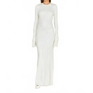 galleria rib knit maxi dress Galleria Rib Knit Maxi Dress  SEROYA